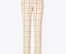 Tory Burch windowpane check Tailored Trousers
