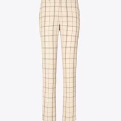 Tory Burch windowpane check Tailored Trousers