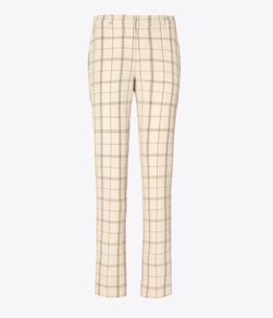 Tory Burch windowpane check Tailored Trousers