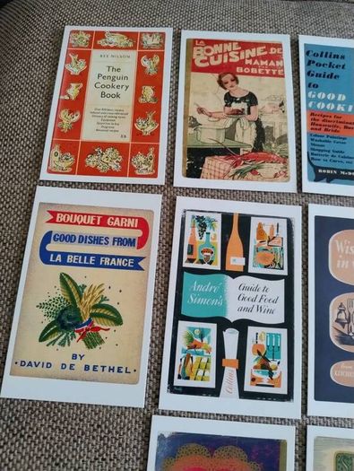 Vintage style cookery postcards x 10 all new and unused in excellent condition with no issues FREE STANDARD POSTAGE INCLUDED