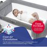 Chicco Next2Me Magic Evo Bedside Crib Dark Grey Image 10