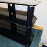 New heavy glass tv stand. Image 3