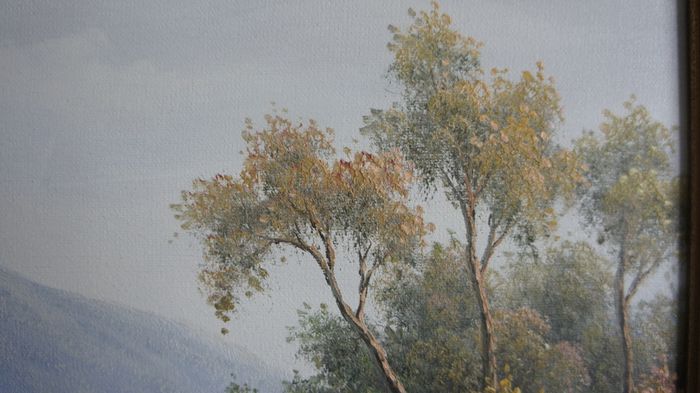 Oil Painting Picture  on canvas by, P.Wilson.