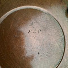 Vintage antique 1871 Copper Kettle