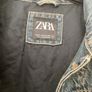 Men's Zara Denim Jacket. Size Large. Image 2