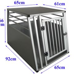 Aluminium Dog Cage 3 Sizes Available