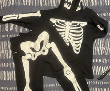 boys skeleton tracksuit