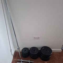 Barbell and Dumbbells Weight Set