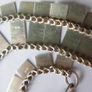 Vintage Sterling Silver Hallmarked 925 Collar Statement Necklace length 17" - 22,1g Image 8