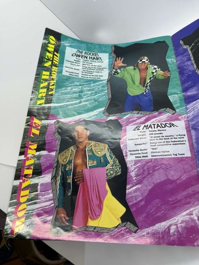 Wwe WWF European spring Tour 1993 Official souvenir Programme