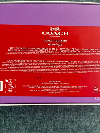 womens fragrance Coach