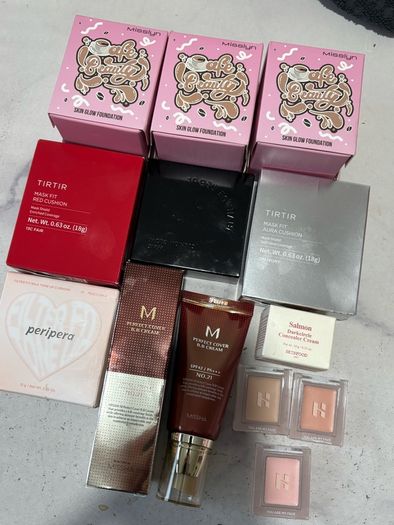 Korean foundations, BB CREAM, cushion foundations, correctors