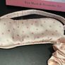 Their Nibs  pink polka dot eye mask and scrunchie set Image 2
