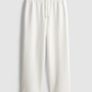 New relaxed fit Wide leg joggers with an elasticated waistband and side pockets: medium  Size 12 or 14 Image 2
