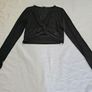 Krisa Revolve Black Cutout Crop Top RRP 85E Image 2