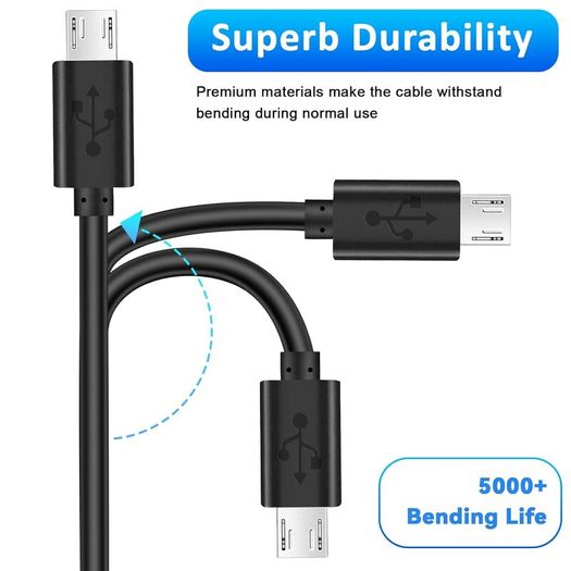 Usb Charger Cable for PS4 Controller,Work for Sony PlayStation 4/ PS4 Slim/ PS4 Pro/Xbox One (6FT/1.8M)