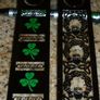 Book Mark x 2 & Pen Biro Set Celtic Claddagh Design New Immaculate. Image 5