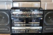 JVC PC-V1J Portable Stereo Boombox from 1987, Made in Japan.