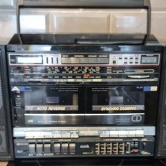 JVC PC-V1J Portable Stereo Boombox from 1987, Made in Japan.