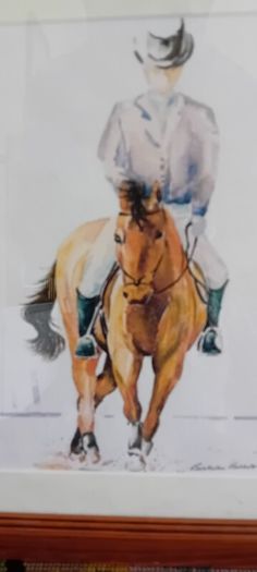 Original Barbara Barrett Watercolour Painting
