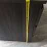 Quality 3 Drawer Wallnut Coloured Unit Image 3