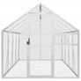 Aviary Silver 1.79x4x1.85 m Aluminium Image 3