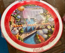 Coca Cola 1982 Metal Tray new #2