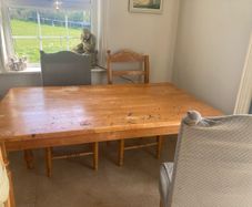 free table and 4 chairs