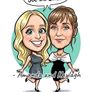 Craic-icatures Live Caricature Photo Booth Hire Image 5
