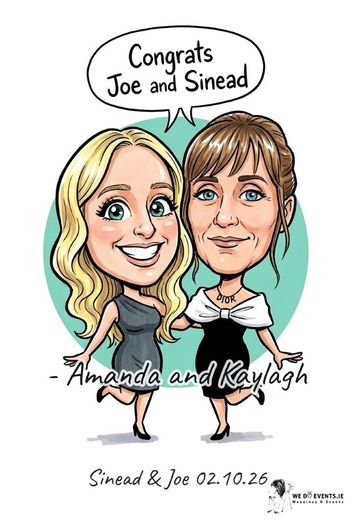 Craic-icatures Live Caricature Photo Booth Hire