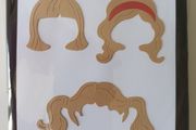 Sizzix Cutting Die - Girl Hair - Dress Ups