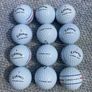 1Dozen Callaway Chrome Tour Balls Image 3