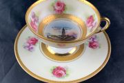 Vintage Souvenir Demitasse Cup and Saucer