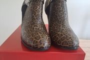 Kate Appleby Leopard Print Boots - New