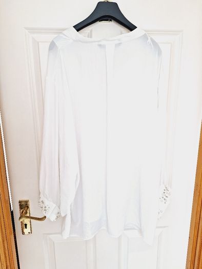 Zara White Blouse - XL