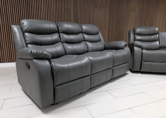 3+2 Roma Plus Wireless Charging Recliner Sofa Set