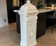 White Wedding Post Box Hire