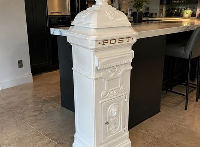 White Wedding Post Box Hire