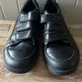 Clarks kids shoes black school size 13.5 H Image 2