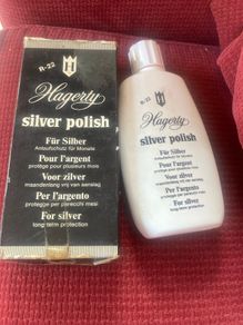 Vintage 70's "Silver Polish" Bottle