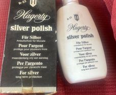 Vintage 70's "Silver Polish" Bottle