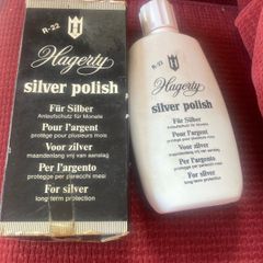 Vintage 70's "Silver Polish" Bottle