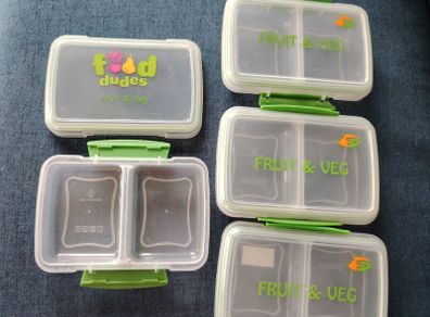 Food Dudes  Fruit & Veg Containers