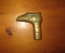 vintage Brass Eagle head handle