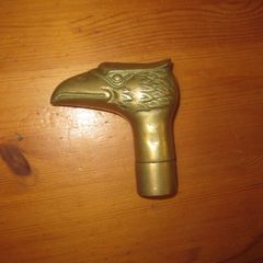 vintage Brass Eagle head handle