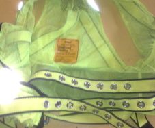 High Vis Vest Safety Harness Size L-XL