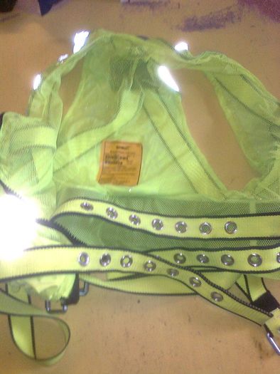 High Vis Vest Safety Harness Size L-XL