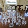 Large Job Lot - Various Crystal and Glass - Glasses, Decanters, Vases Image 10