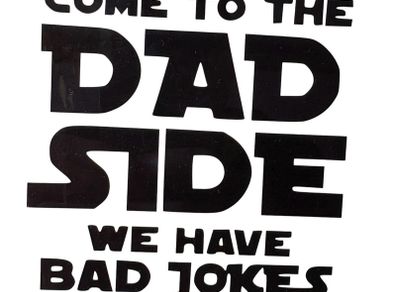 Father's Day iron on decal