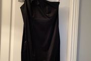 Red Herring black one shoulder Dress